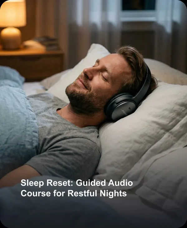 Sleep Reset: Guided Audio Course for Restful Nights