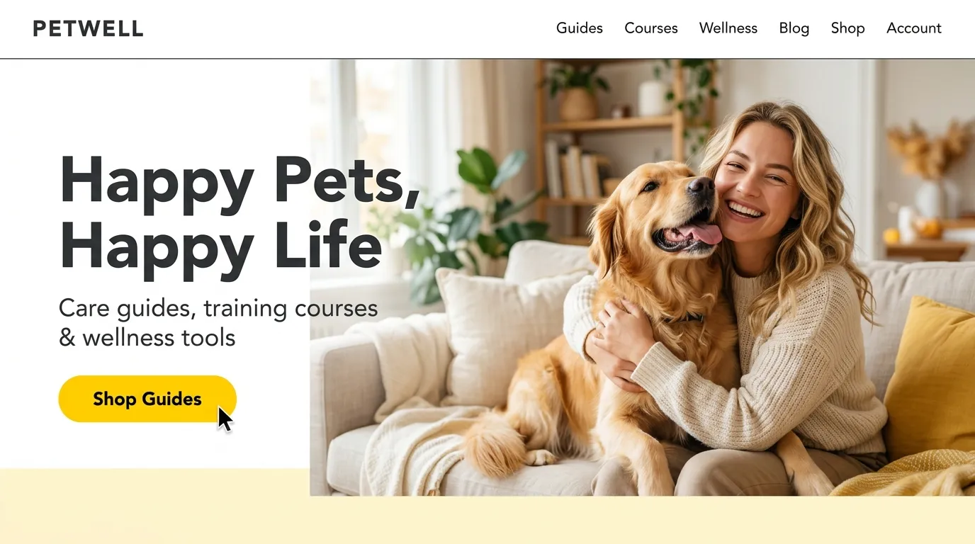 Pet Care store – Happy Pets, Happy Life