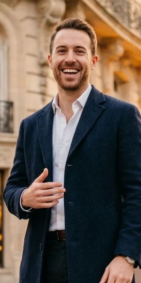 Happy grant winner