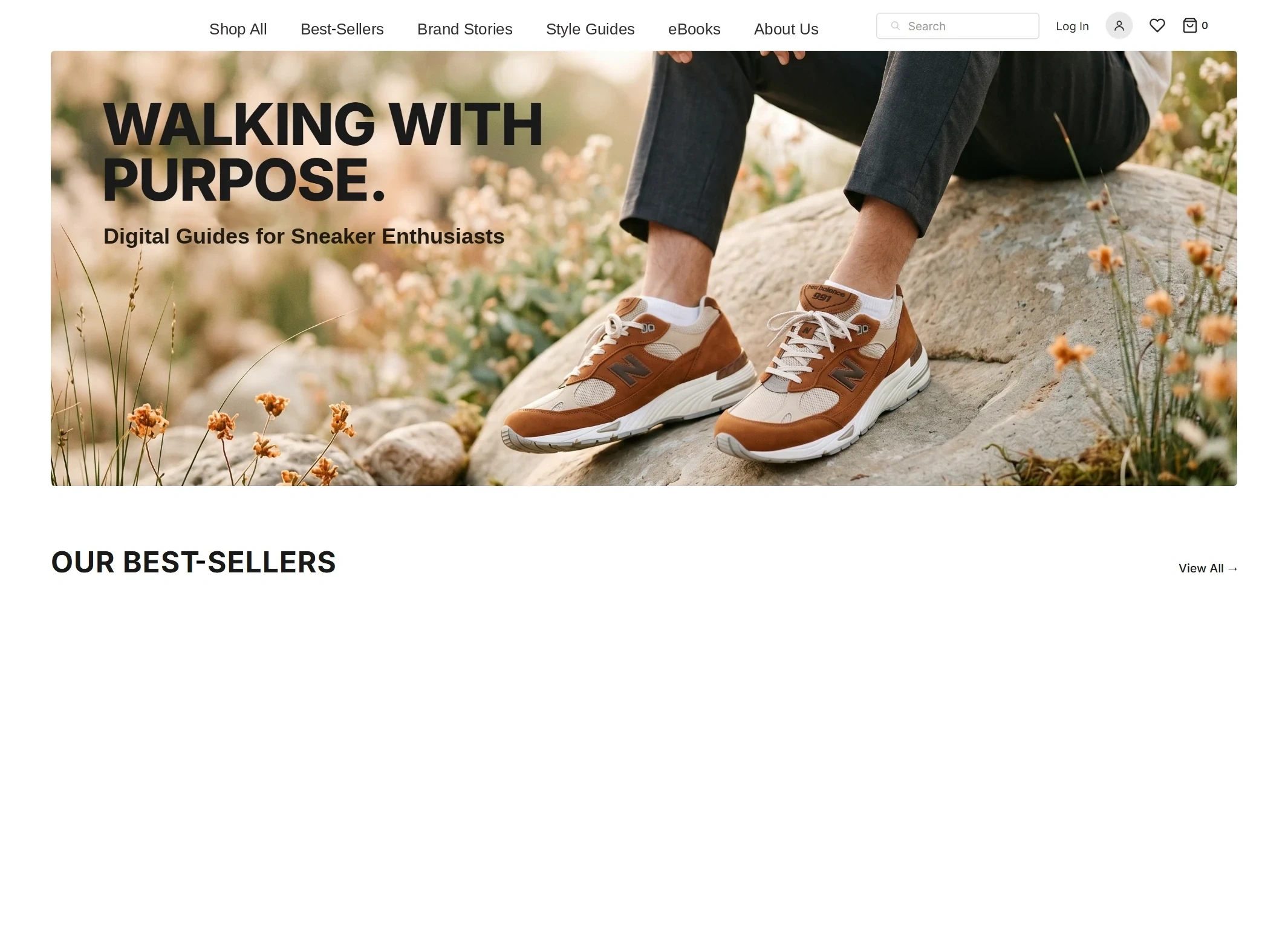 Footwear store preview