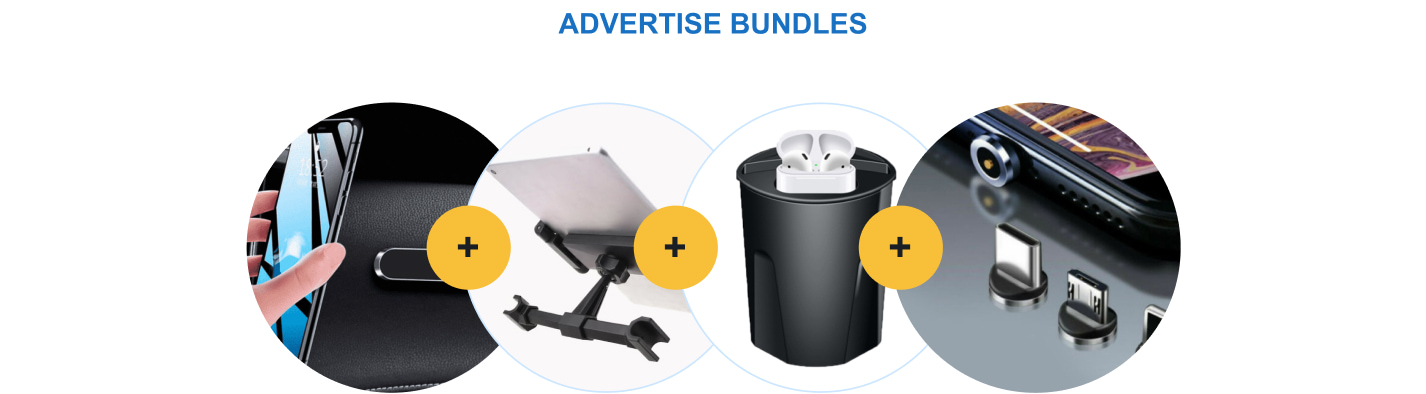 After joining Sellvia, your dropshipping store will benefit from various product bundles.