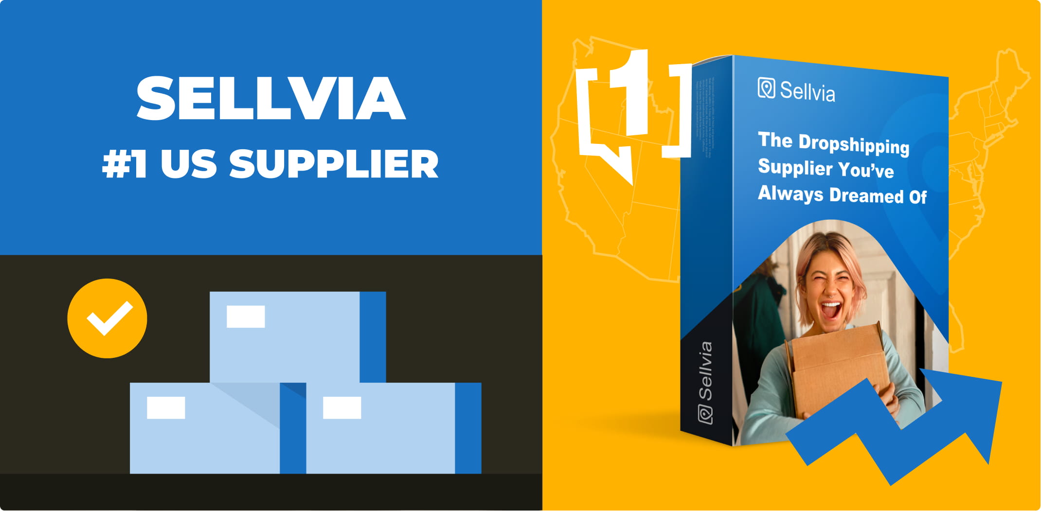 Meet Sellvia: #1 USA Dropshipping Supplier With Fast Shipping