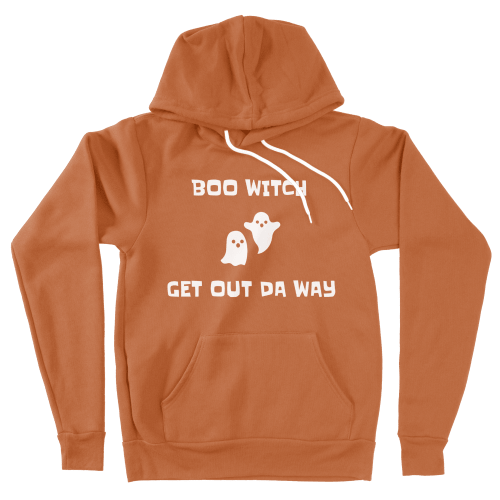 Unisex "Boo Witch Get Out Da Way" Sponge Fleece Hoodie