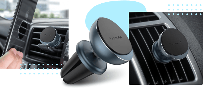 a picture showing one of the most trending items - it's the magnetic car phone holder