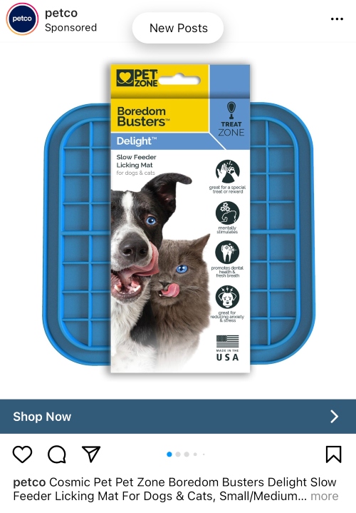 Best Instagram ads_Petco example