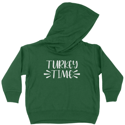 Thanksgiving outfits_Turkey Time Toddler Hoodie