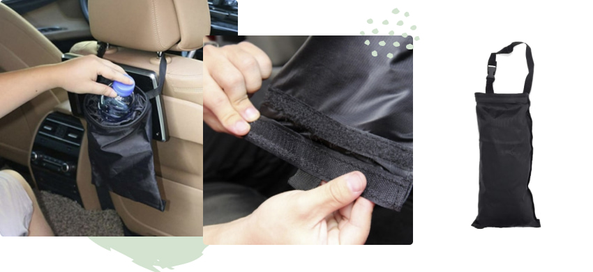 Car Accessories To Sell_Waterproof Nylon Car Trash Bag