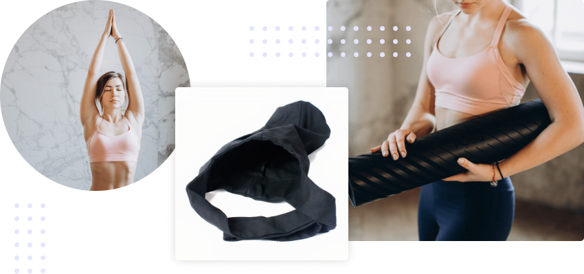Items for indoor workouts_Yoga Mat Bag