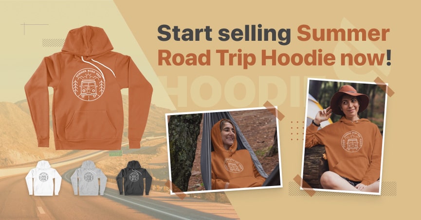 High demand products: start selling Summer Road Trip hoodie by Owleys
