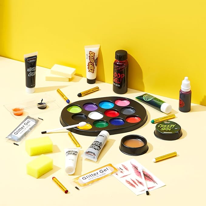 a picture showing a zombie kit for halloween to sell online