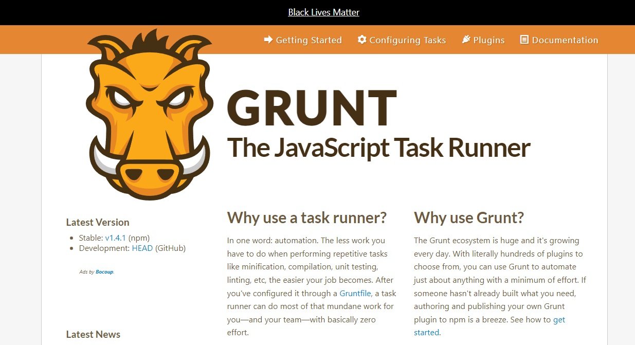 a picture showing how to improve your website loading speed with grunt