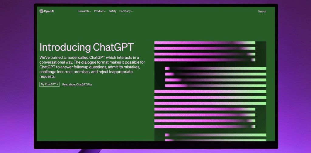 a picture showing ChatGPT as the AI solution to run your business