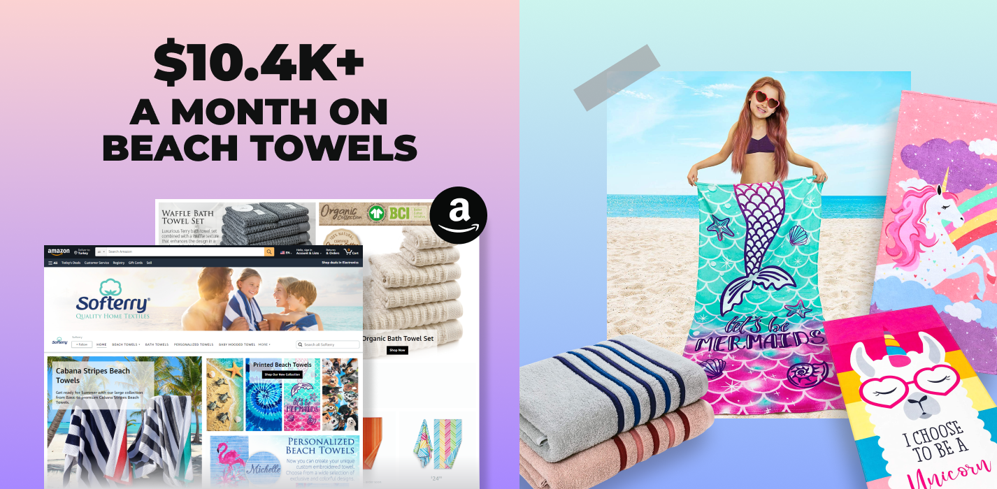 How To Sell Merchandise Online And Make A Splash With Personalized Beach & Bath Towels