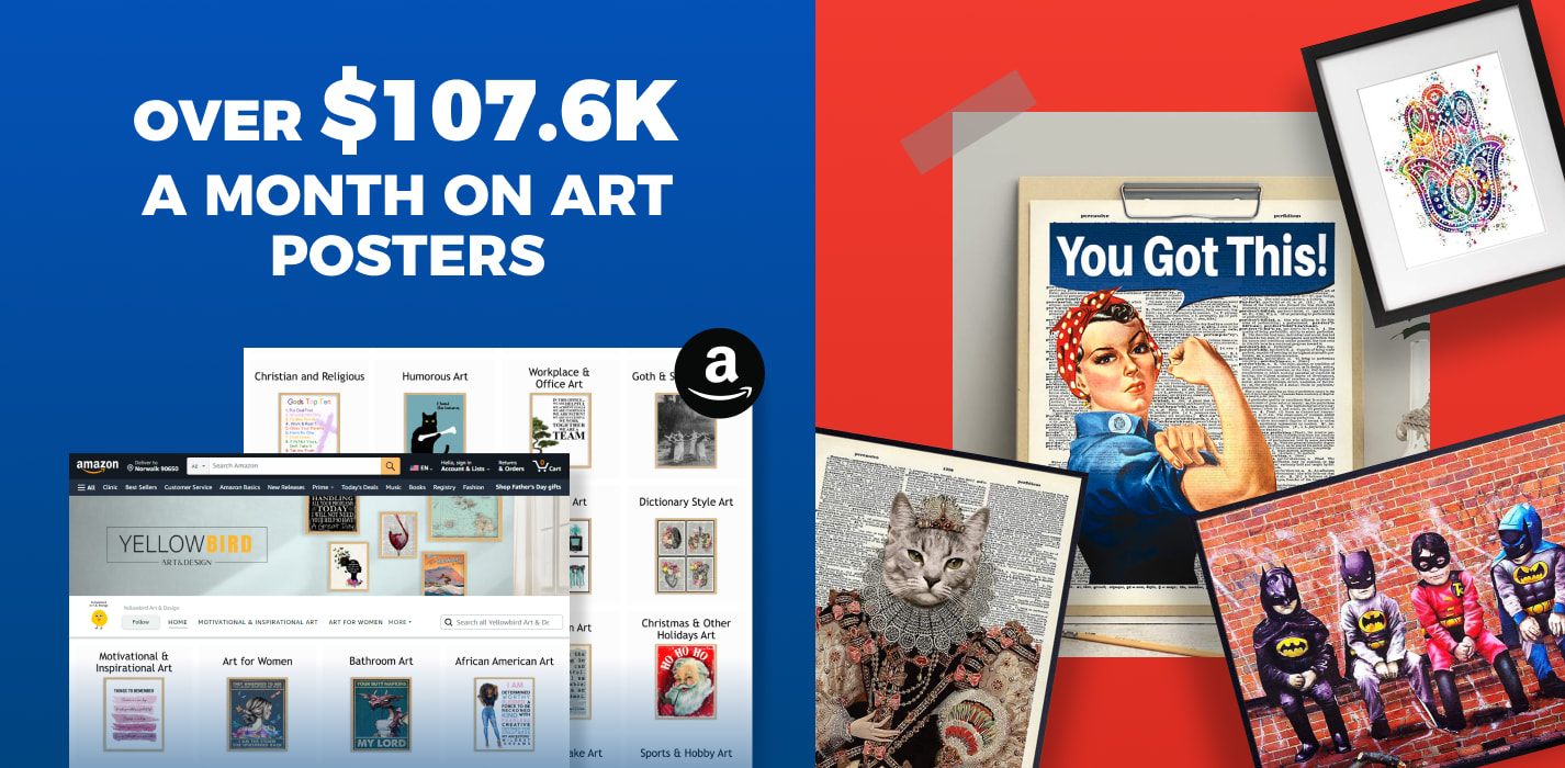 From Artistic Passion to Profit: How To Sell Art Posters Online For $100K+ Monthly
