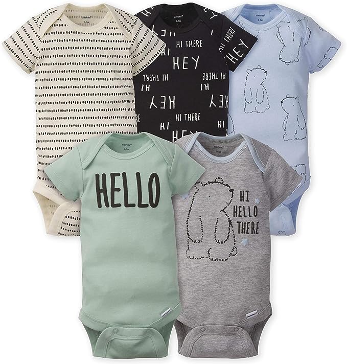 a picture showing baby onesies that are amazon best-sellers