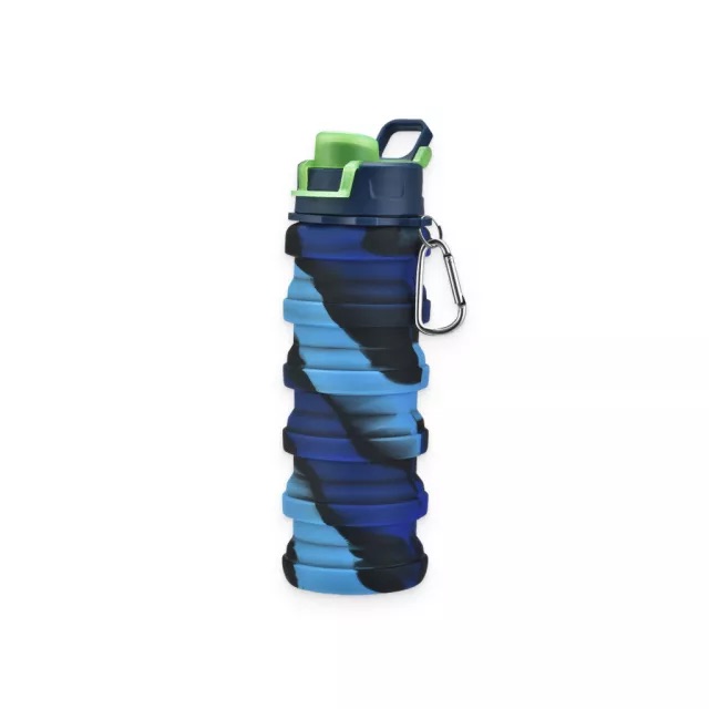 a picture showing a foldable water bottle selling like a hot cake