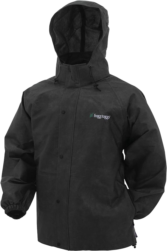 a picture showing a rain jacket to sell for black friday & cyber monday