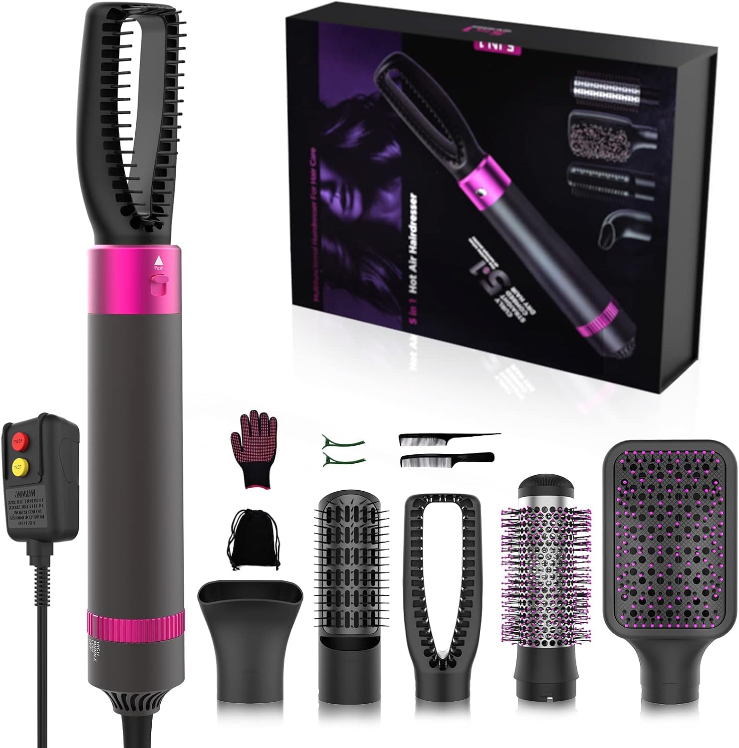 a picture showing a hair styler analog Dyson to sell online for profit