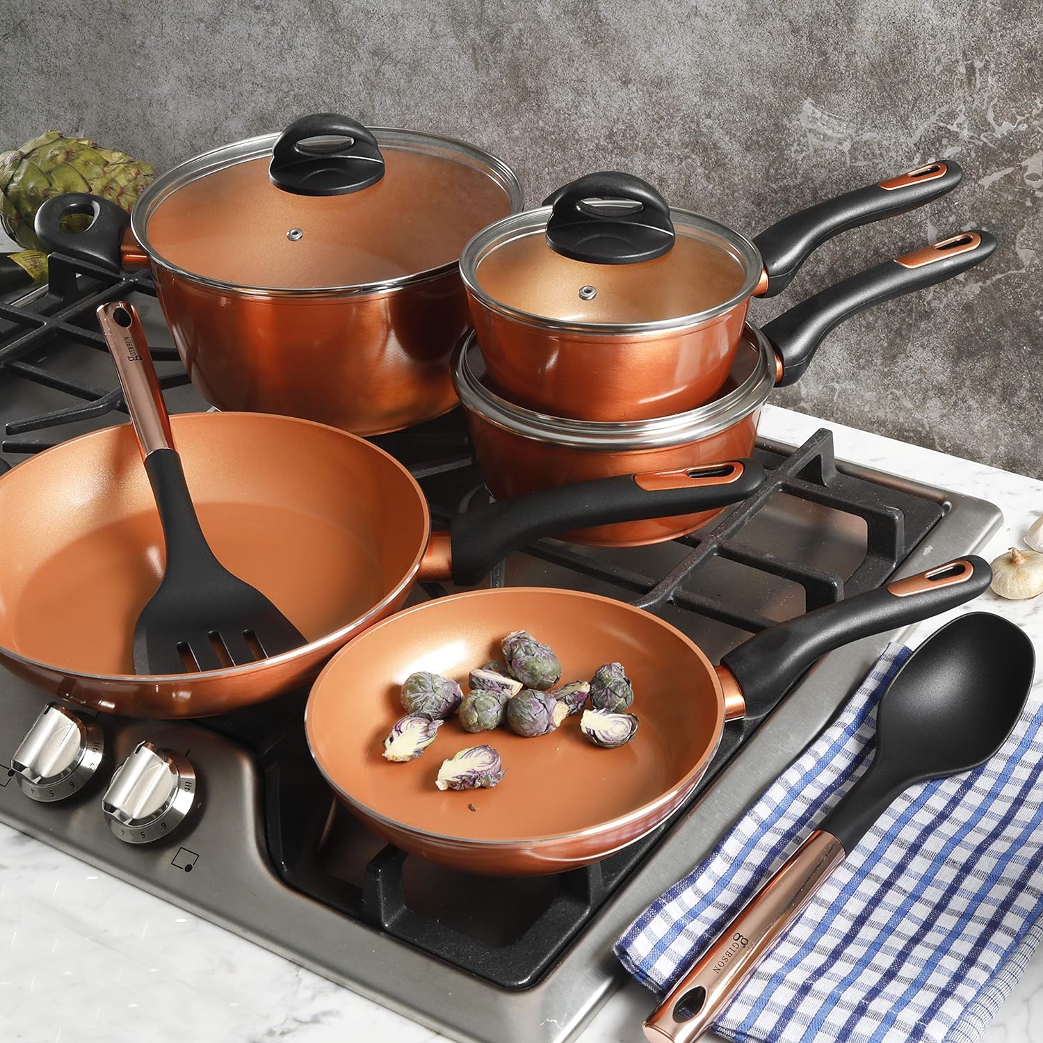 a picture of non-stick kitchen tools to sell online for profit