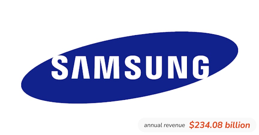 Samsung annual revenue