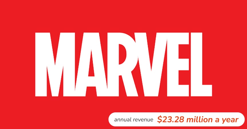 Marvel annual revenue