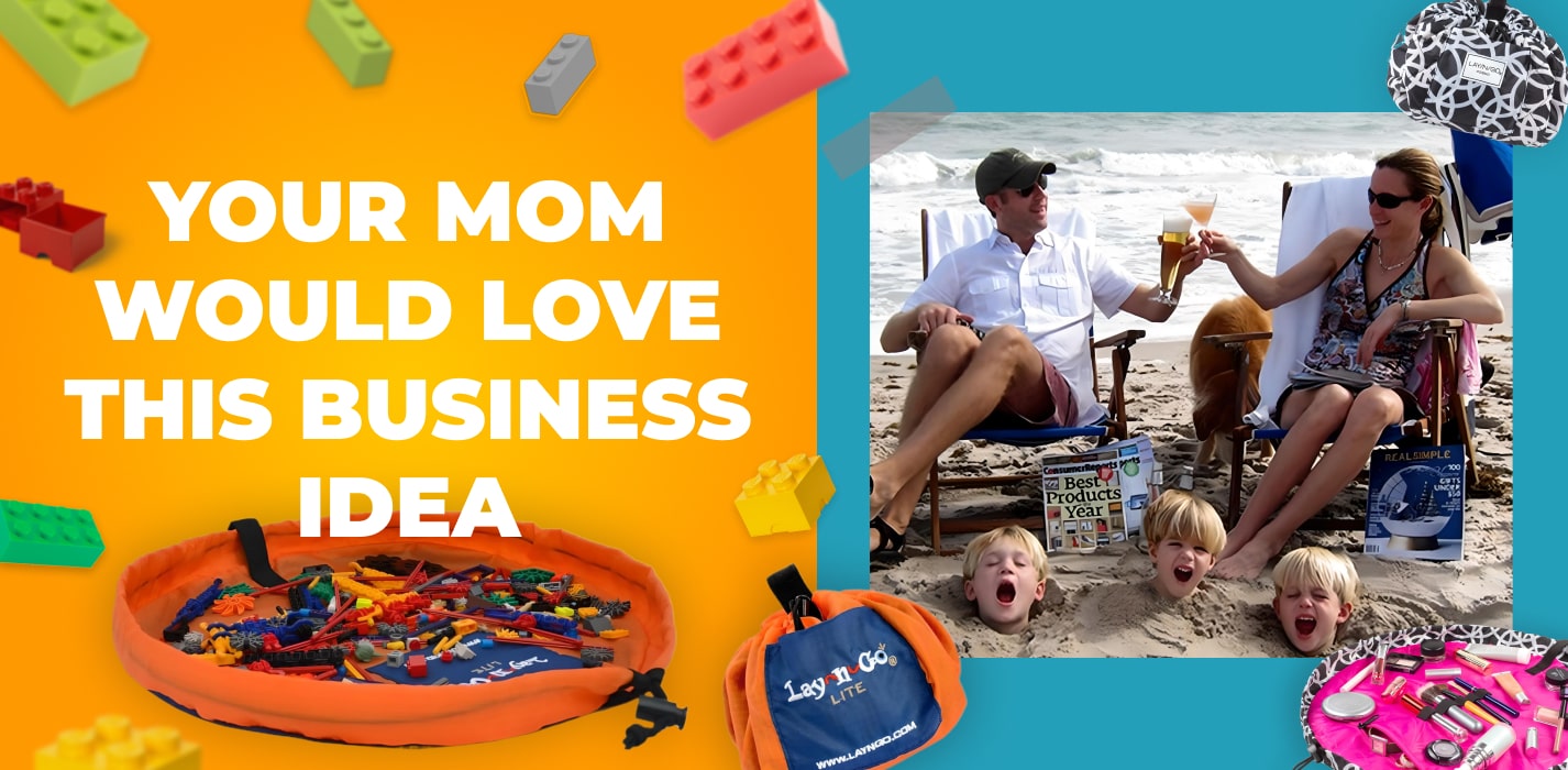 Making Moms' Lives Easier: How Lay-n-Go Business Made $30K On A Simple Storage Solution