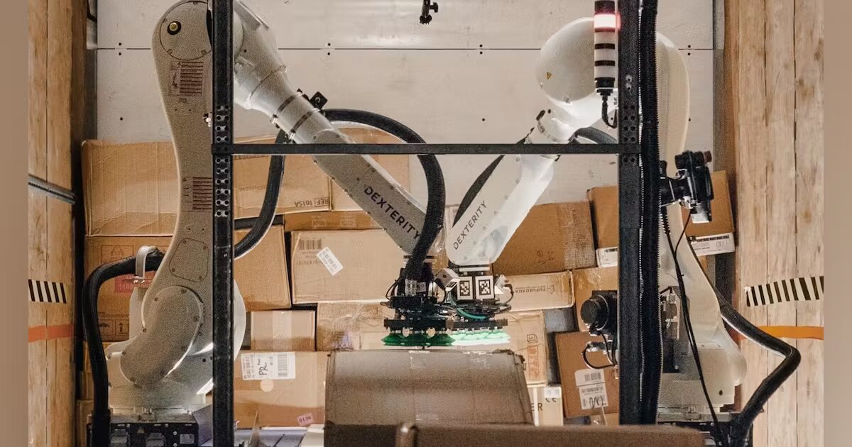 Photo of DexR robot arms