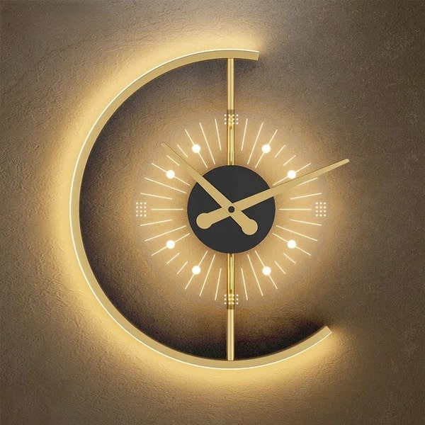 photo LED wall clock