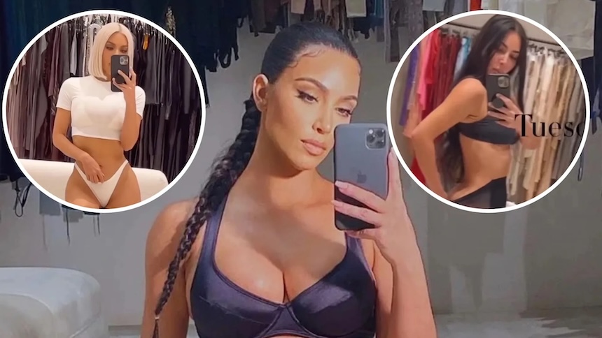 Kim Kardashian's New Underwear Brand SKIMS Grossed Millions in Minutes  After Launch - Reports