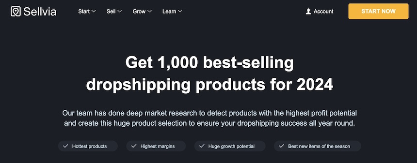 a picture showing how to get best dropshipping products 2024