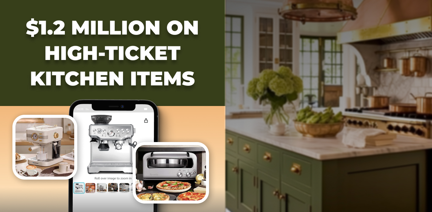 $1.2 Million On Amazon Kitchen Items! Why Not more?! Here's How To Avoid The Biggest Mistake!