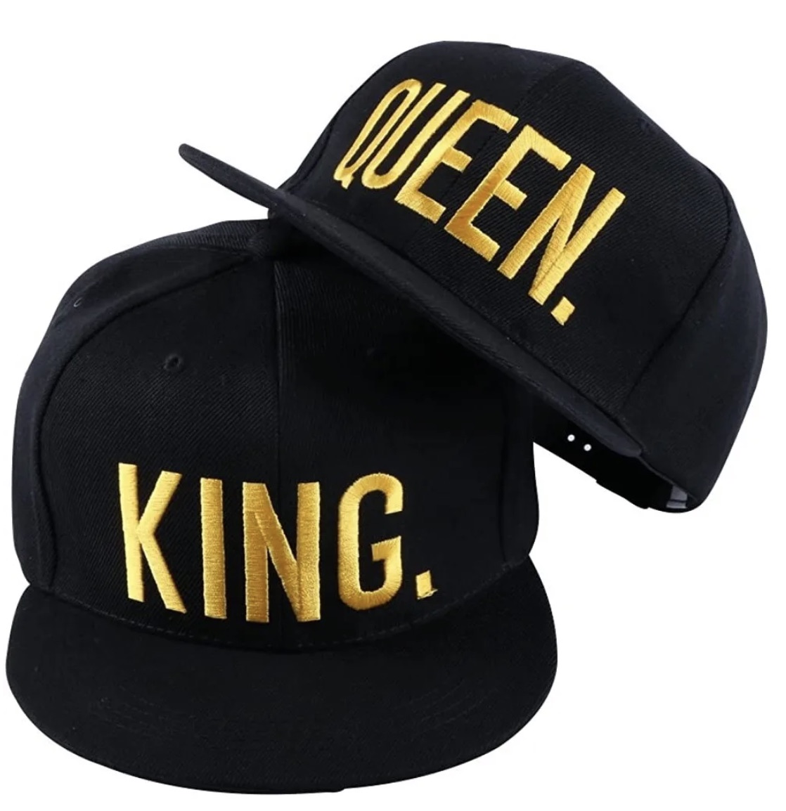 king and queen baseball hats to sell in February