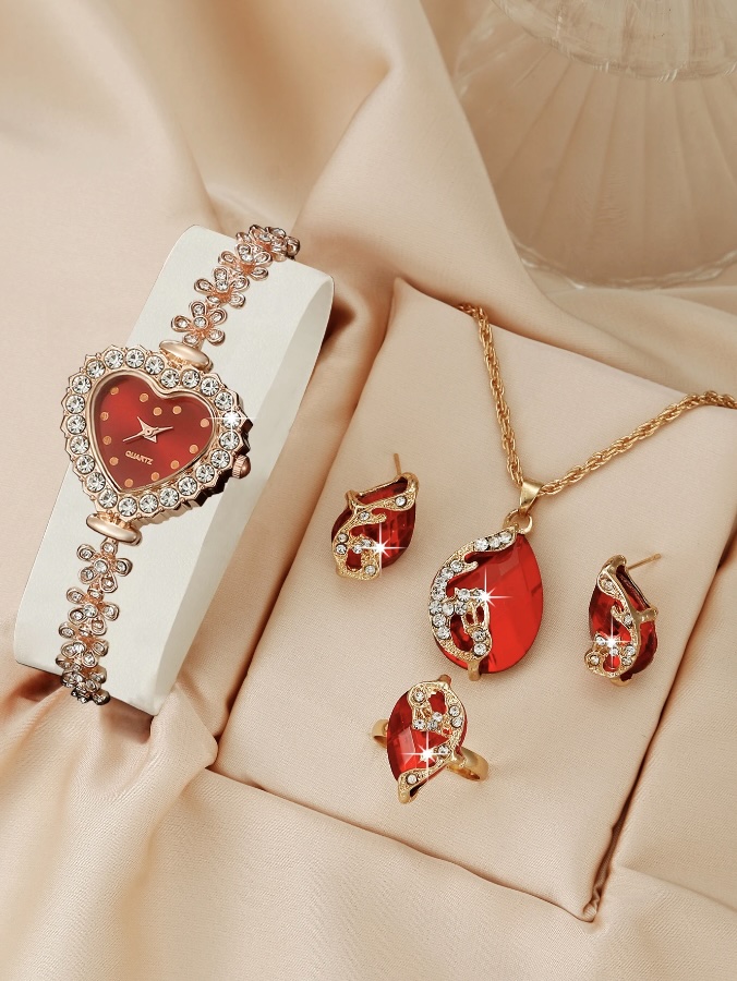 heart-shaped watches to sell for Valentine's Day