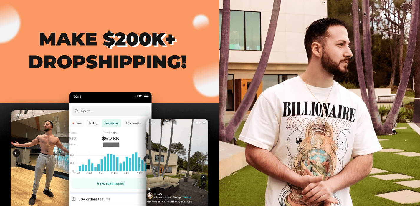 How Issa Went From Law School To $200K Sales In Dropshipping!