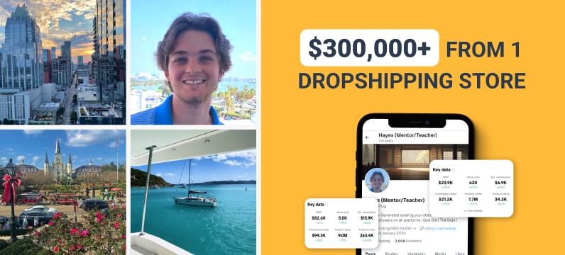 The Power Of Social Media: How Hayes Shifted From 0 To $300,000 With Dropshipping