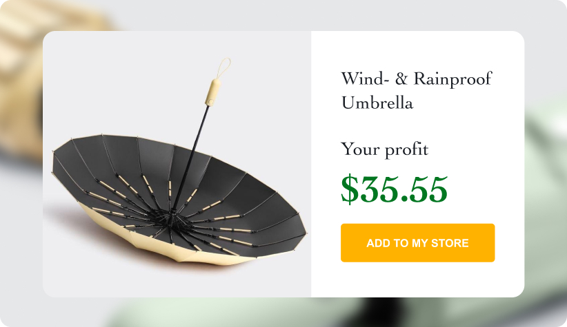 Windproof & Rainproof Umbrella