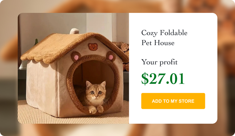 Cozy Foldable Pet House