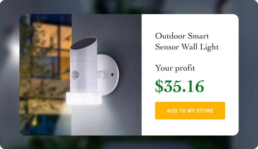 Outdoor Smart Sensor Wall Light