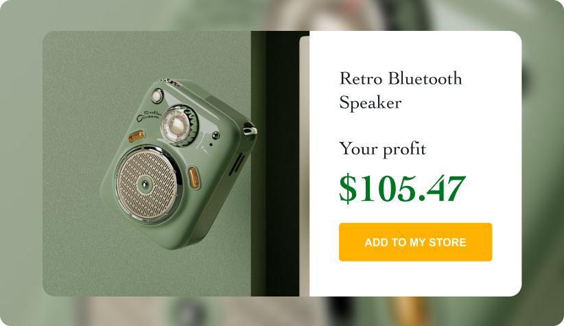 Retro Bluetooth Speaker 