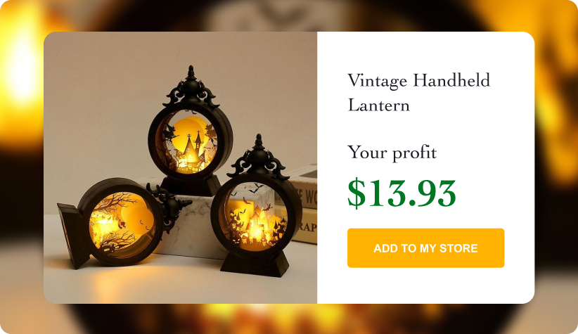 Vintage Handheld Lantern