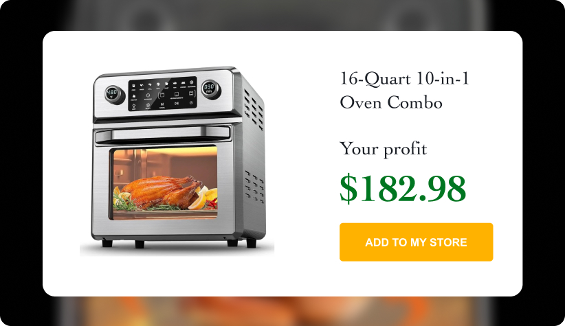 16-Quart 10-in-1 Oven Combo