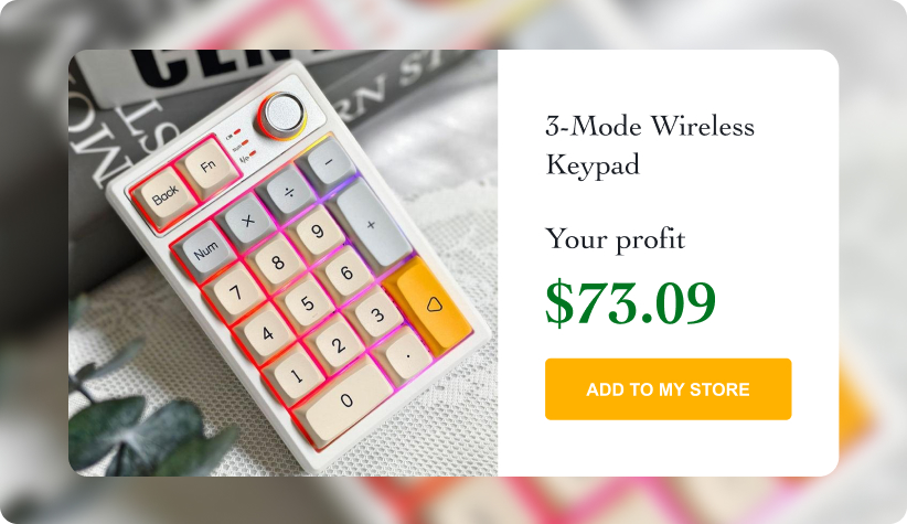 3-Mode Wireless Keypad