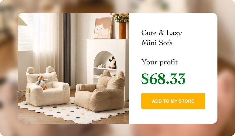 Cute & Lazy Mini Sofa