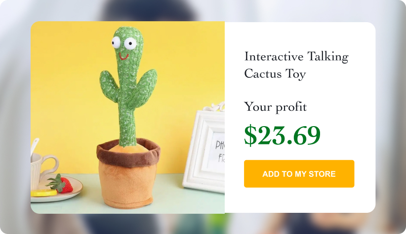 Interactive Talking Cactus Toy