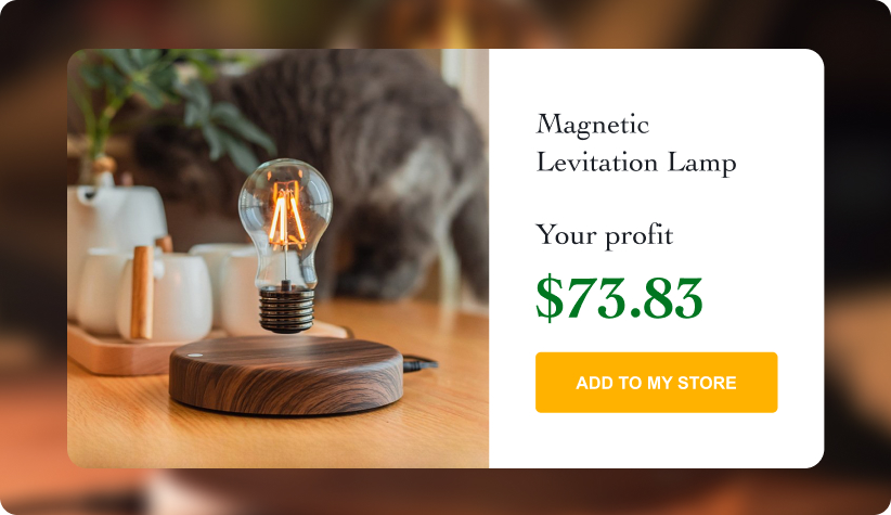 Magnetic Levitation Lamp