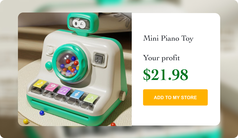 Mini Piano Toy