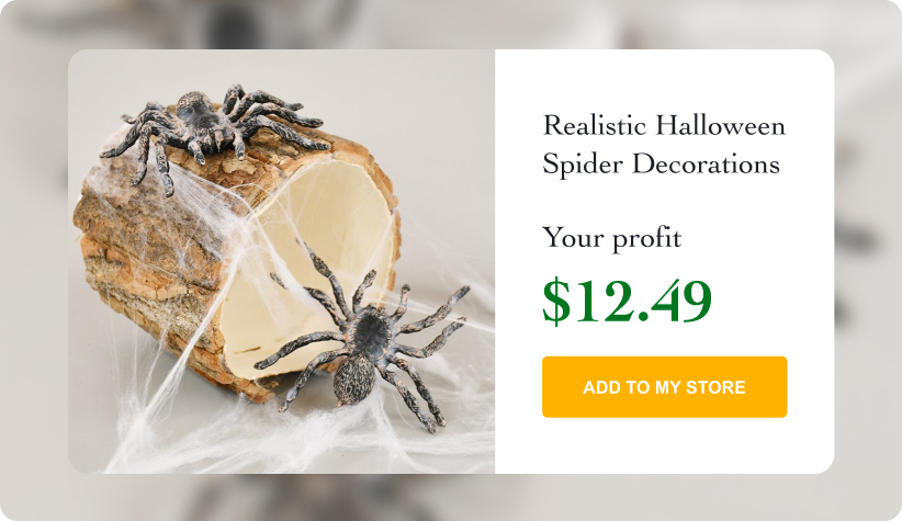 Realistic Halloween Spider Decorations