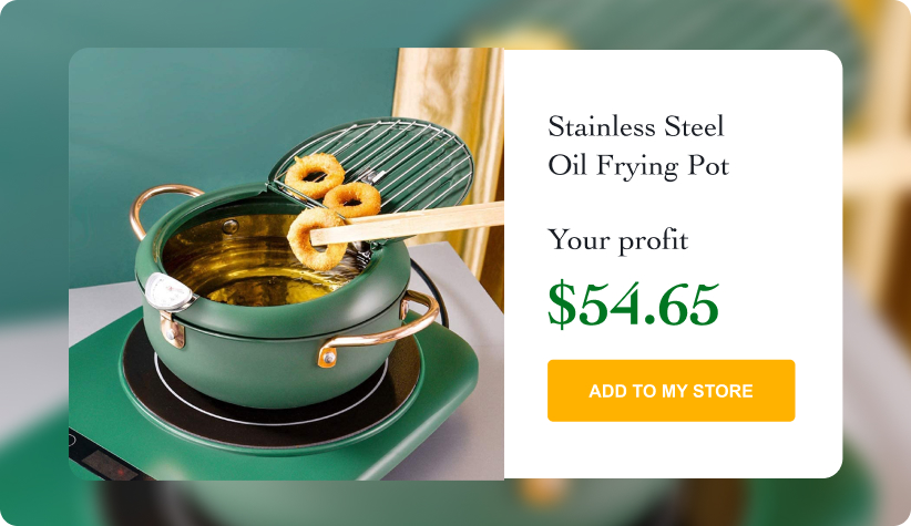 Stainless Steel Oil Frying Pot