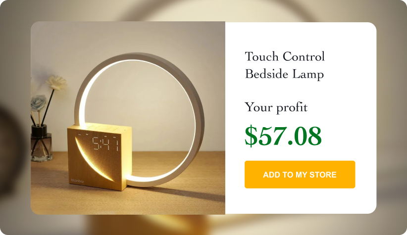 Touch Control Bedside Lamp