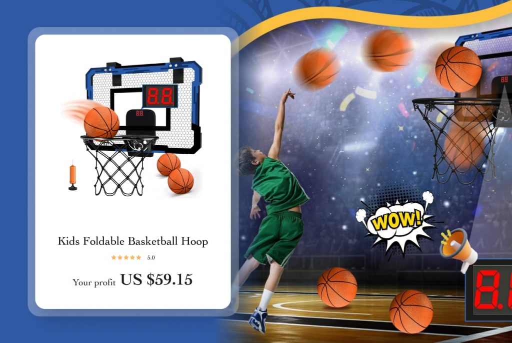 Foldable Basketball Hoop